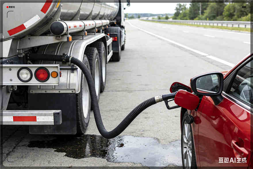 蒙自汽车救援送水案例